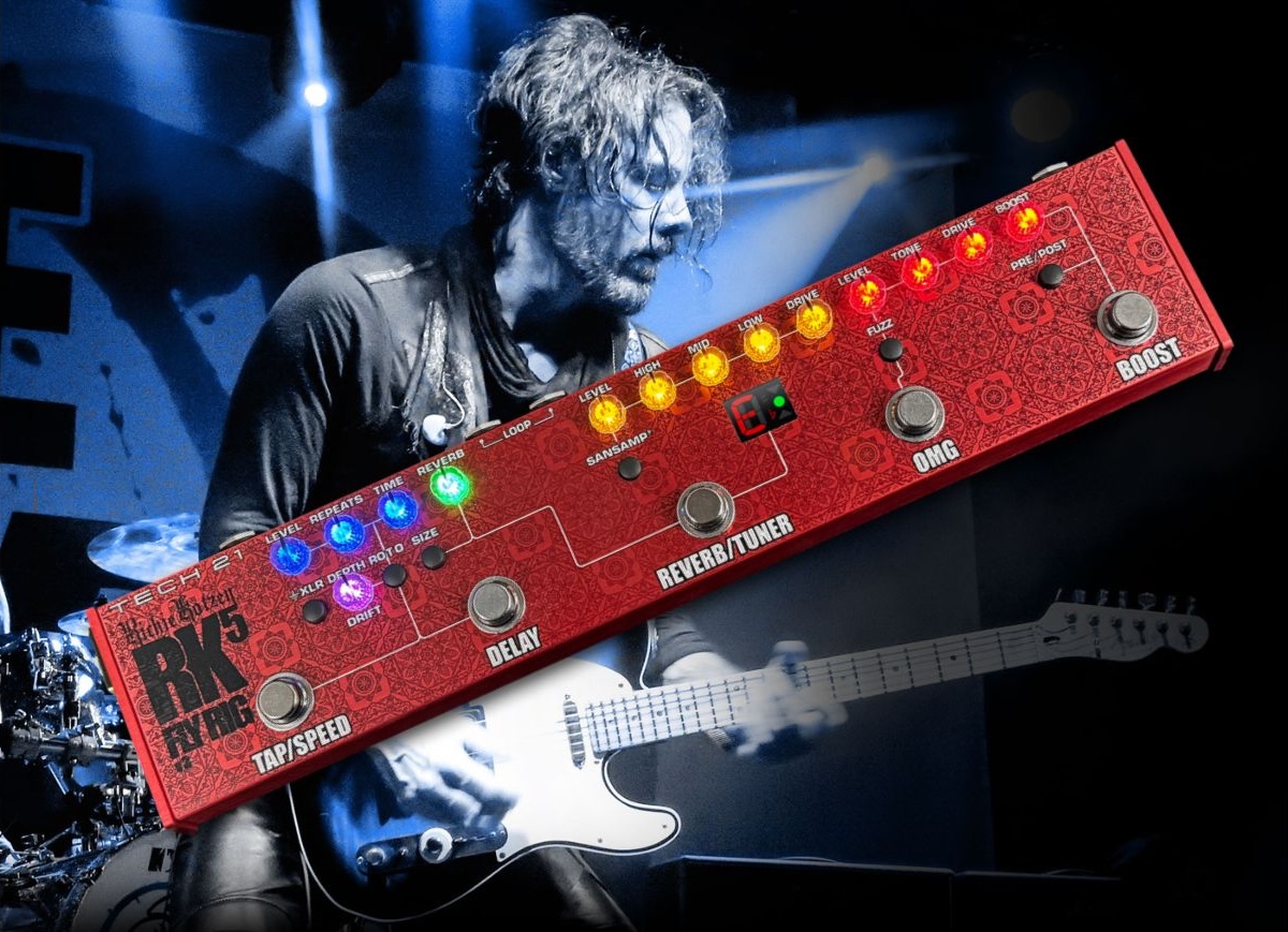 Tech 21 anuncia el Richie Kotzen RK5 Signature Fly Rig v3, ahora